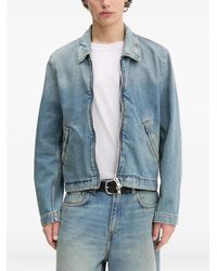 Won Hundred - Zip-Front Denim Jacket - Lyst