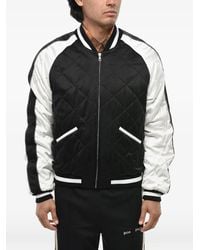 Palm Angels - Sukajan Gewatteerd Bomberjack - Lyst