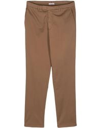 Boglioli - Pressed-Crease Straight-Leg Trousers - Lyst