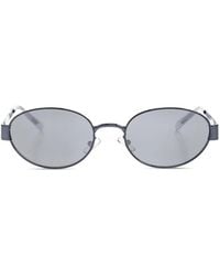 Tory Burch - Oval-Frame Sunglasses - Lyst