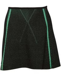Fleur du Mal - Ribbed-Knit Mini Skirt - Lyst