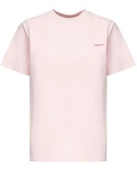 Coperni - Embroidered Cotton T-Shirt - Lyst