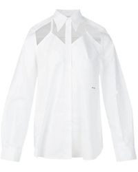 Pushbutton - Hemd Mit Cut-Out - Lyst