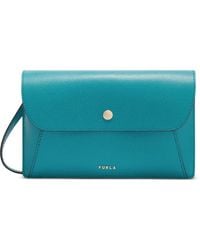 Furla - Lea Turn-Lock Clutch Bag - Lyst