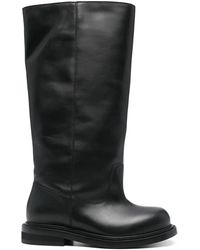 Moschino - Leather Boots - Lyst