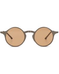 Uma Wang - Round-Frame Textured Sunglasses - Lyst