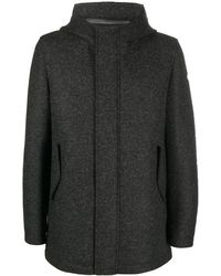 Manuel Ritz - Zip-Up Hooded Coat - Lyst