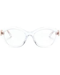 Michael Kors - Brille mit geometrischem Gestell - Lyst