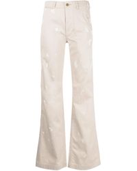 R13 - Hose Mit Farbklecks-Print - Lyst