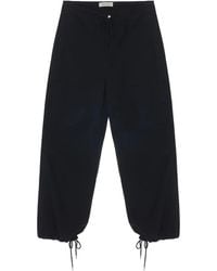 Entire studios - Barren Drawstring-Waist Cargo Trousers - Lyst