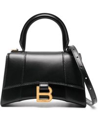 Balenciaga - Hourglass Xs Top Handle Mini Bag - Lyst