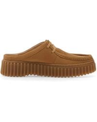 Clarks - Torhill Slip-On Leather Mules - Lyst