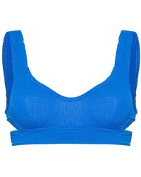 Bondeye - Haut De Bikini À Fronces - Lyst