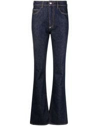 Philipp Plein - High-Waisted Flared Jeans - Lyst