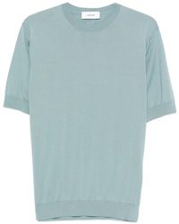 Lardini - Crew-Neck Knitted T-Shirt - Lyst