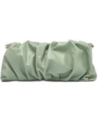 Officine Creative - Bolina pleated leather shoulder bag - Lyst