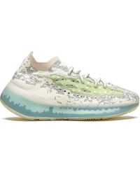 blue bottom yeezy boots