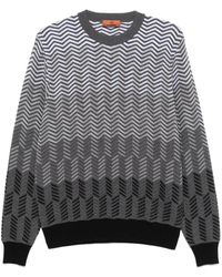 Missoni - Zigzag Virgin Wool Sweater - Lyst