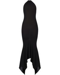 Alexandre Vauthier - Crystal-Embellished Halterneck Dress - Lyst