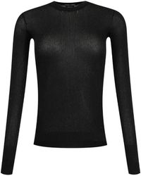 Tom Ford - Gerippter Strickpullover Mit Pailletten - Lyst