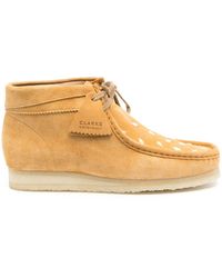 Clarks - X Vandy The Pink Wallabee Leather Boots - Lyst