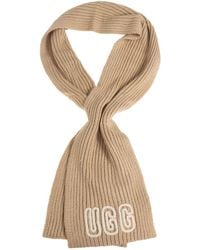 UGG - Écharpe Côtelée En Cachemire - Lyst