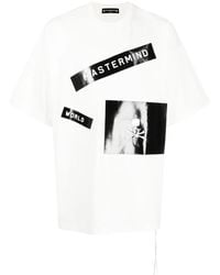MASTERMIND WORLD - Logo-Print Cotton T-Shirt - Lyst