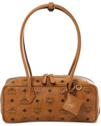 MCM - Borsa A Spalla Aren Con Monogramma - Lyst