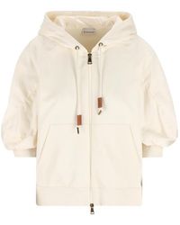 Moncler - Chaqueta Con Capucha Y Cordones - Lyst