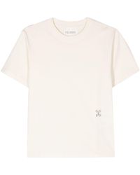 Closed - T-shirt Van Biologisch Katoen Met Logoprint - Lyst