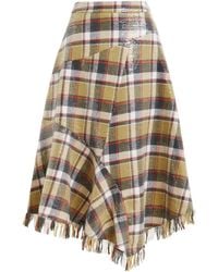 Essentiel Antwerp - Sequin-Embellishment Midi Skirt - Lyst