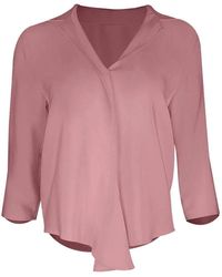 Peter Cohen - Blouse Frolic À Design Drapé - Lyst