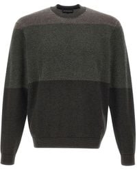 Emporio Armani - Round Neck Sweater - Lyst