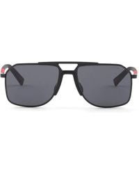 Prada - Gafas de sol Linea Rossa con montura cuadrada - Lyst