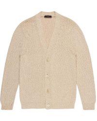 Slowear - V-Neck Button Cardigan - Lyst