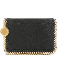 Stella McCartney - Chain-Trim Charm-Detail Cardholder - Lyst