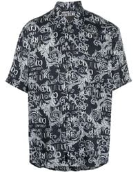 Versace - Hemd mit Barock-Print - Lyst