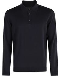 Roberto Collina - Merino Wool Polo Shirt - Lyst