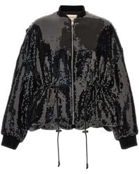 Alexandre Vauthier - Sequinned Bomber Jacket - Lyst