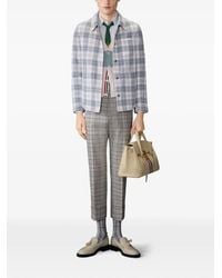 Thom Browne - Plaid Utility Jacket - Lyst
