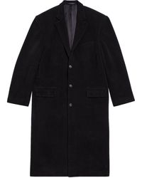Balenciaga - Oversized Cashmere-blend Coat - Lyst