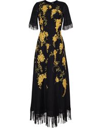 Adam Lippes - Eloise Embroidered Maxi Dress - Lyst