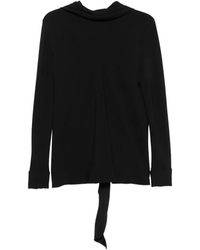The Row - Evo Long-Sleeve Blouse - Lyst