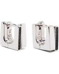 Tom Wood - Step Huggies Earrings - Lyst