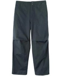 Margaret Howell - Pantalon Élastiqué À Boutons Pression - Lyst