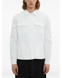 Maison Margiela - Cotton Shirt Jacket - Lyst
