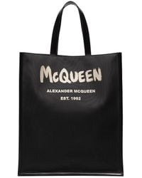 Alexander McQueen - Shopper mit Logo - Lyst