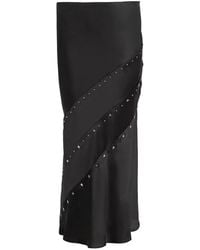 John Richmond - Star-Embellished Panelled Skirt - Lyst
