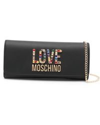 Love Moschino - Clutch mit Logo - Lyst