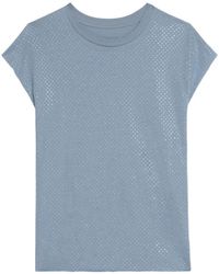Zadig & Voltaire - Cloe Rhinestone T-Shirt - Lyst